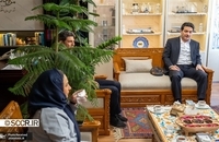 نشست همایون شجریان با دبیر شورای عالی انقلاب فرهنگی (6)