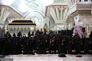 مراسم عزاداری شب عاشورای حسینی (ع) در حرم امام خمینی (س) 2