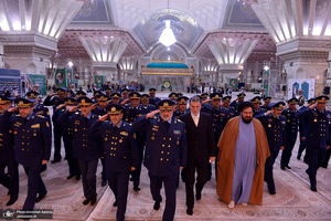 تجدید میثاق فرماندهان نیروی هوایی ارتش با آرمان های حضرت امام (س)