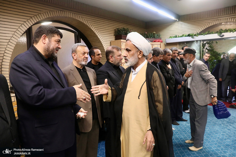 مراسم ختم مادر پيرحسين كوليوند