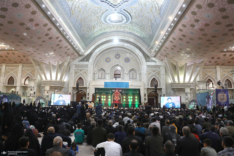 احیای شب بیست و یکم ماه مبارک رمضان در حرم مطهر امام خمینی (س)
