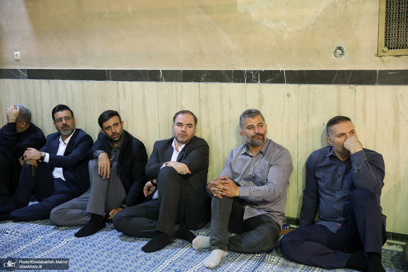 حضور مدیران فرهنگی شهرداری تهران در حسینیه جماران