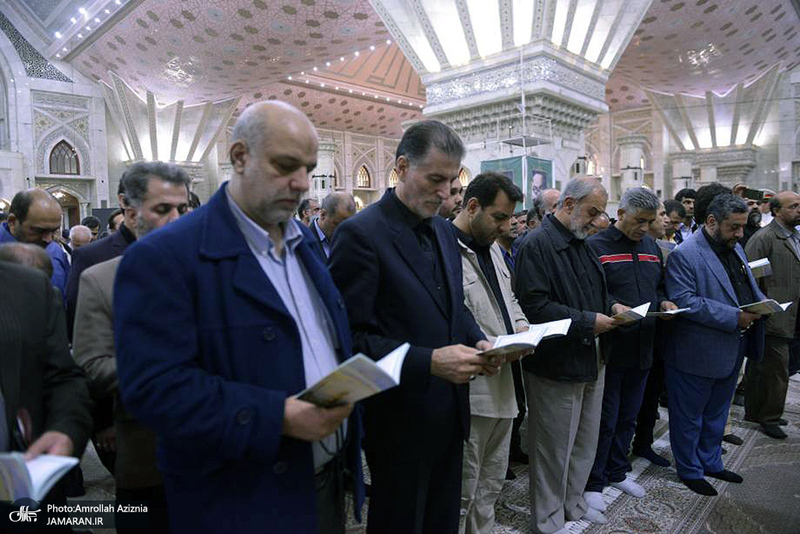 تجدید میثاق بسیجیان سازمان صداوسیما با آرمان های حضرت امام خمینی (س)