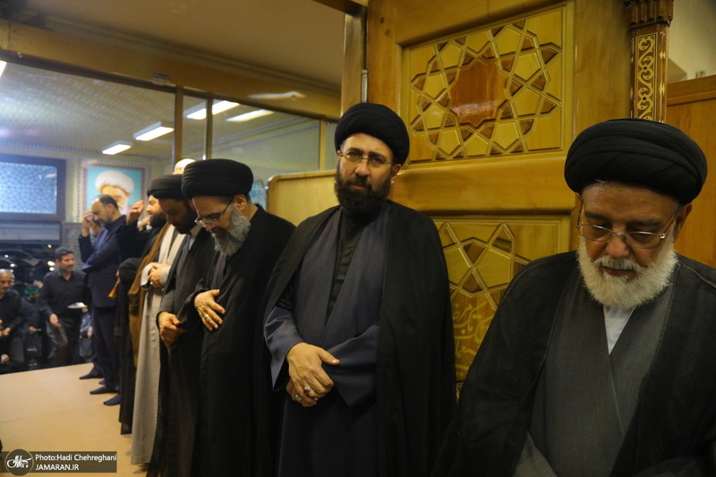 مراسم تشییع و ترحیم مرحومه سیده زهرا هاشمی شاهرودی‎