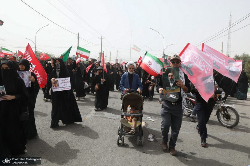 مراسم تشییع پیکر مطهر رهبر شهید انقلاب در قم