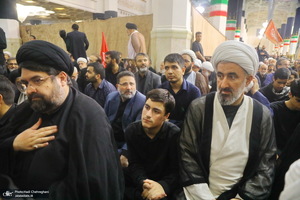 مراسم بزرگداشت رهبر شهید انقلاب در قم-۱
