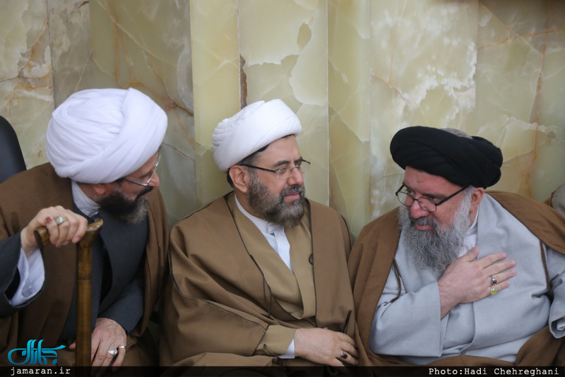 مراسم بزرگداشت آیت الله سید مهدی ابن الرضا(ره) در مسجد اعظم قم