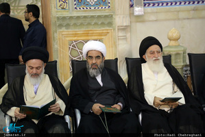 مراسم بزرگداشت حجت‌الاسلام و المسلمین سید مهدی طباطبایی(ره) در حرم مطهر حضرت معصومه(س)