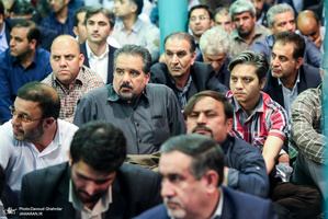 تجدید میثاق شهردار و اعضای شورای اسلامی شهر تهران با آرمان های حضرت امام(س)