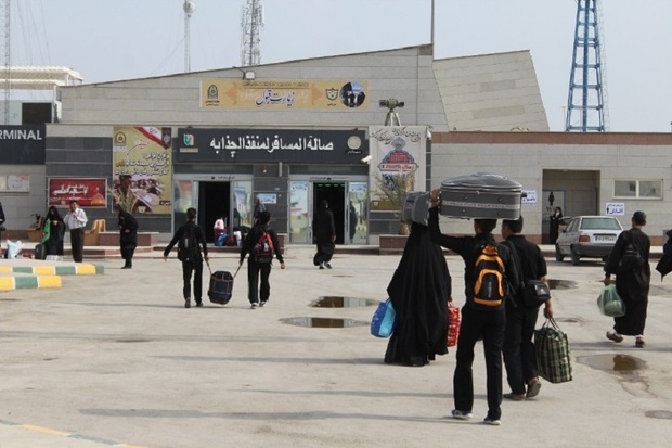بیش از 42 هزار مسافر از 2 پایانه مرزی خوزستان تردد کردند