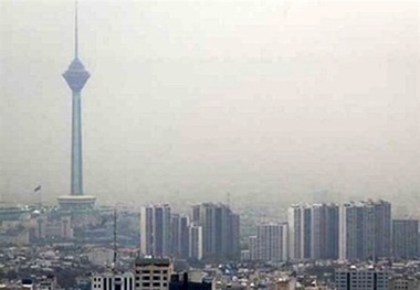غلظت آلاینده های جوی دراستان تهران از پنجشنبه افزایش می یابد