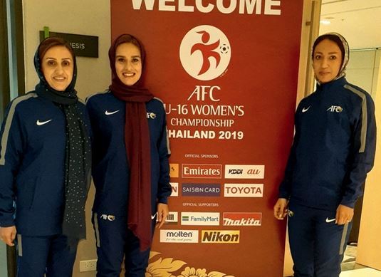 قضاوت بانوان ایرانی در دیدار استرالیا و بنگلادش
