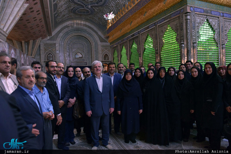 تجدید میثاق مدیران و کارکنان سازمان تامین اجتماعی با آرمان های حضرت امام(س)