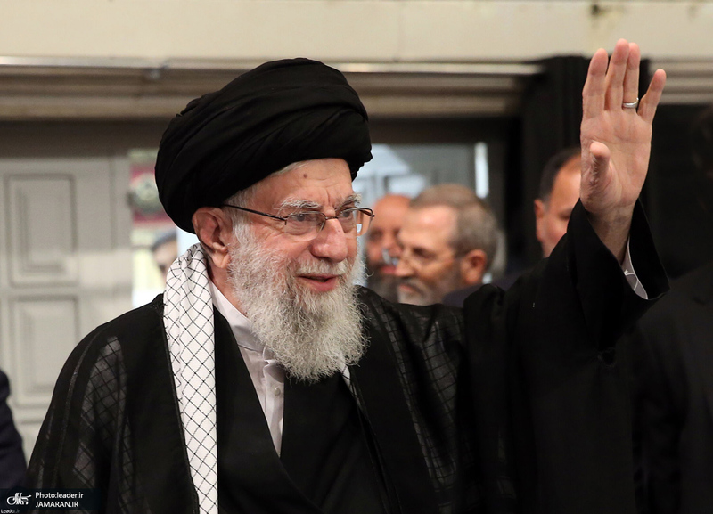 اولین شب مراسم عزاداری حضرت اباعبدالله الحسین (ع) در حسینیه امام خمینی