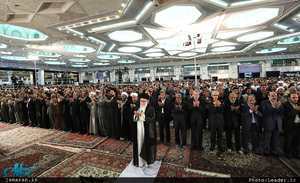 اقامه نماز عید سعید فطر به امامت رهبر انقلاب اسلامی 