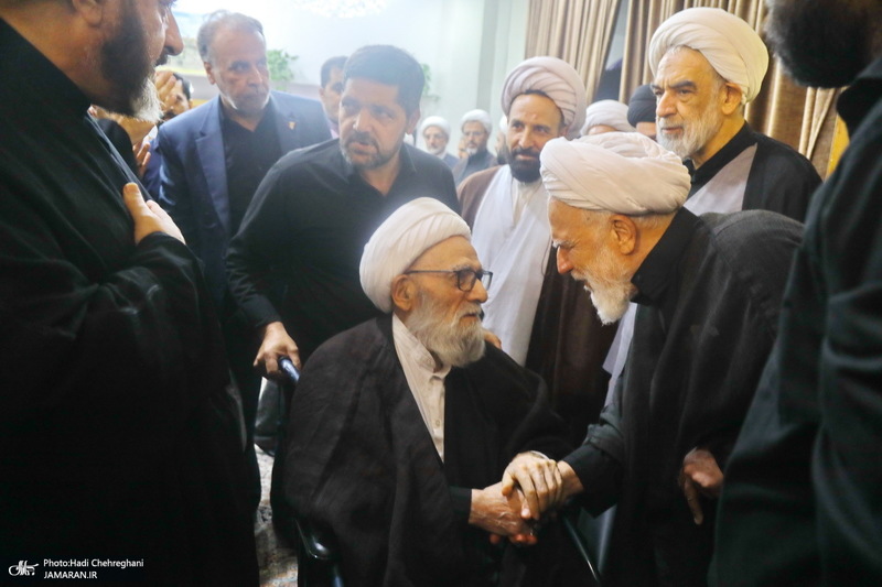 مراسم بزرگداشت رهبر شهید انقلاب در قم-۱