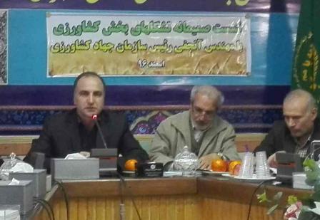 حل معضلات کشاورزی استان مرکزی نیازمند ایجاد ستاد تسهیلگری تولید است