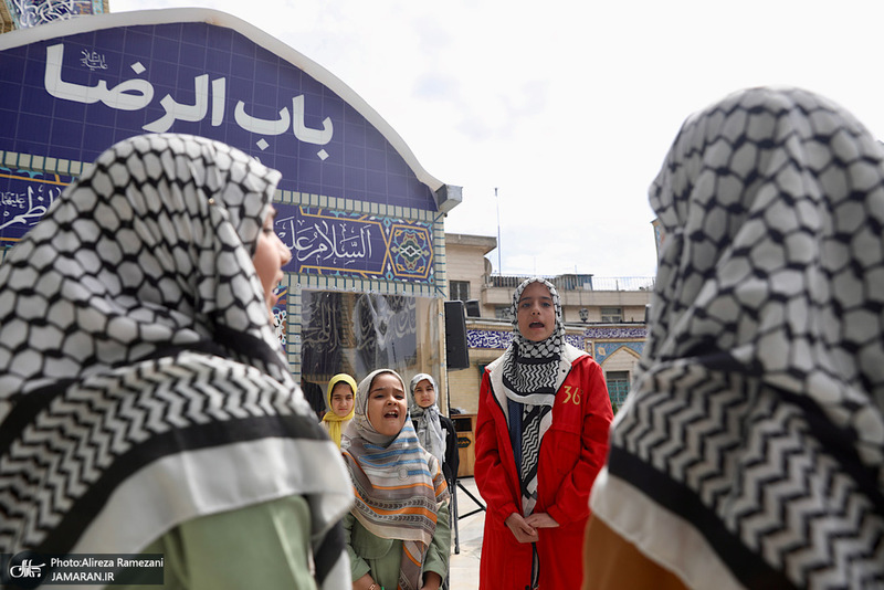 مراسم تحويل سال در آستان حضرت امام زاده صالح (ع)