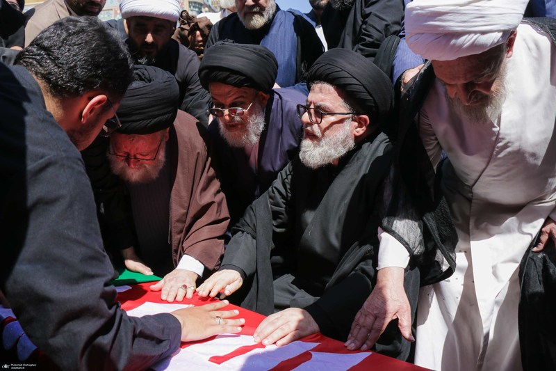 مراسم تشییع آیت الله العظمی شبیری زنجانی -۱