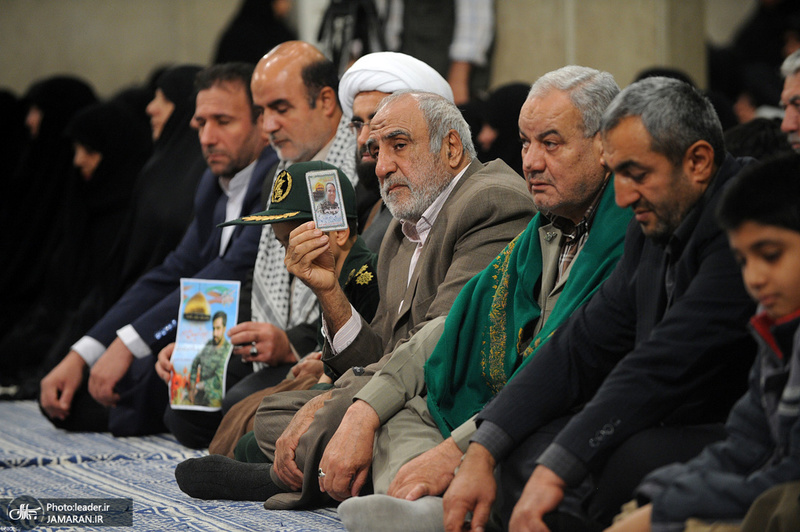 دیدار جمعی از خانواده‌های شهدای دفاع مقدس و مدافع حرم با رهبر معظم انقلاب