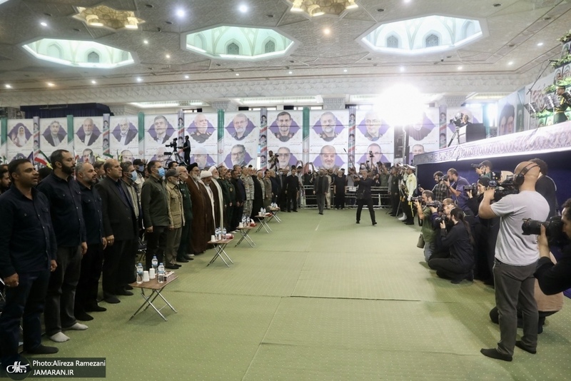 مراسم گرامیداشت شهدای جنگ رمضان
