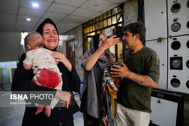 تصاویر دلخراش از حمله رژیم صهیونیستی به منطقه مسکونی غیر نظامی در تهران