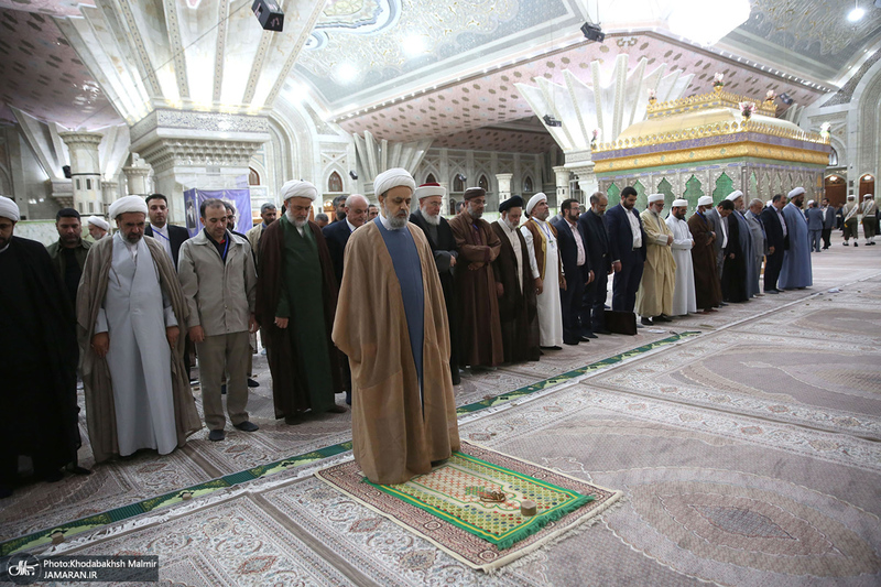 تجدید میثاق میهمانان سی و ششمین کنفرانس بین المللی وحدت اسلامی‎‎ با آرمان های امام خمینی (س)