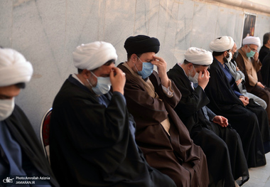 مراسم بزرگداشت آیت الله جلالی خمینی(ره) در حرم مطهر حضرت امام(س)