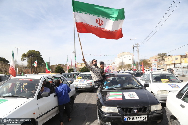 راهپیمایی 22 بهمن در قم - 2