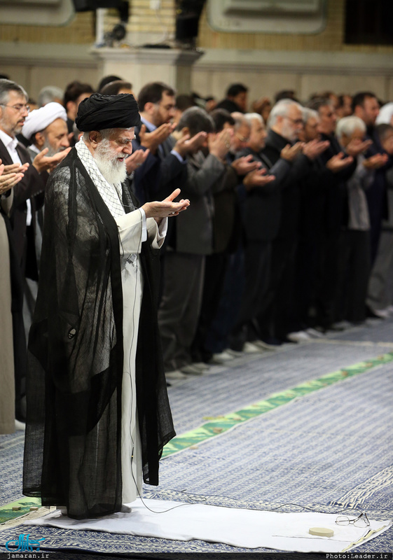 مراسم سوگواری مولای متقیان امام علی(ع)  با حضور رهبر معظم انقلاب 