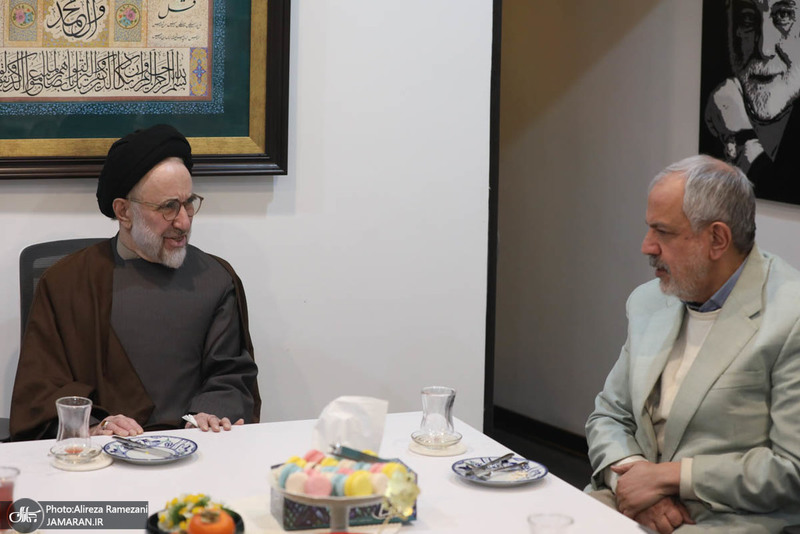 بازدید سید محمد خاتمی از موزه دکتر حسن حبیبی