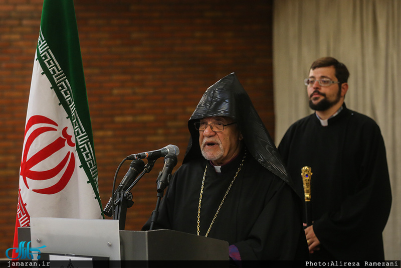 ضیافت افطاری اسقف اعظم ارامنه به مناسبت بزرگداشت امام خمینی(س)