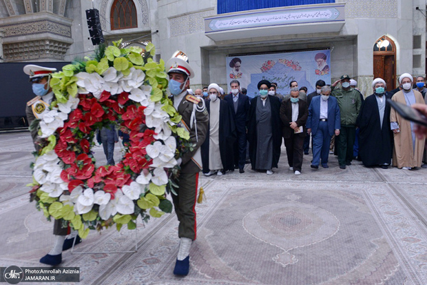 تجدید میثاق اعضای ستاد دهه فجر انقلاب اسلامی با آرمان های امام (س)