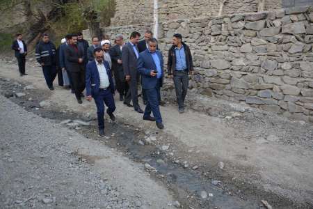 گزارشی از بررسی  مشکلات روستای تاش بخش بسطام شاهرود