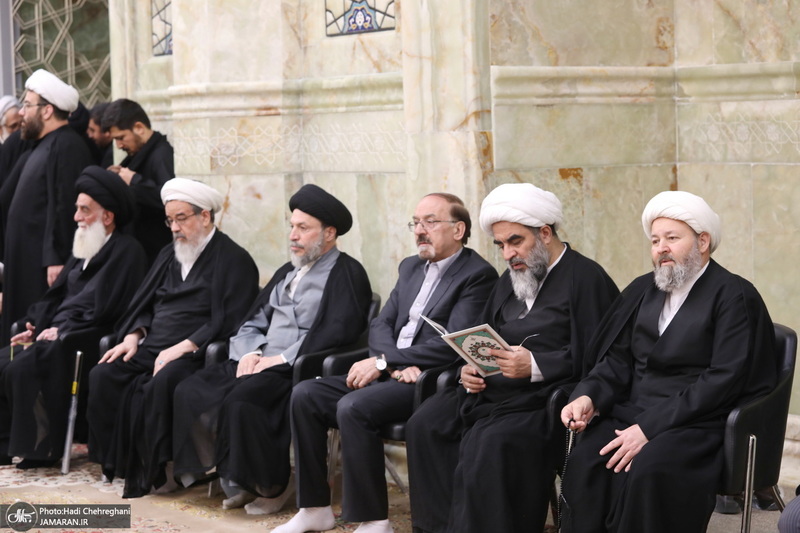 مراسم بزرگداشت مرحوم حاج محمد تقی انصاریان‎ در مسجد اعظم قم