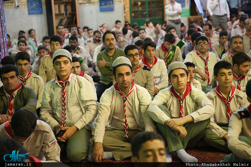 حضور سید حسن خمینی در هشتمین اردوی ملی پیشتازان 