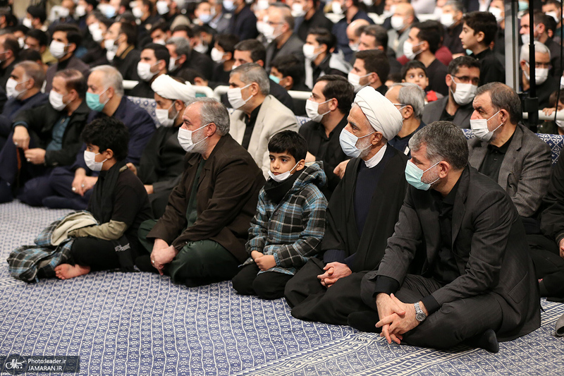 پنجمین شب مراسم عزاداری حضرت فاطمه‌ زهرا (س) در حسینیه امام خمینی