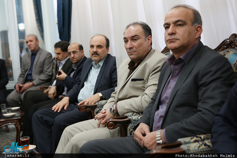 دیدار اعضای هیات مدیره مناطق گازرسانی شهر تهران با سید حسن خمینی