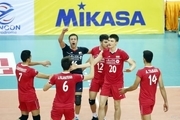  تیم والیبال نوجوانان ایران مقابل جمهوری چک شکست خورد