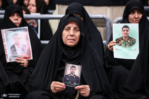 مراسم عزاداری شهادت امام رضا (ع) در حسینیه امام خمینی