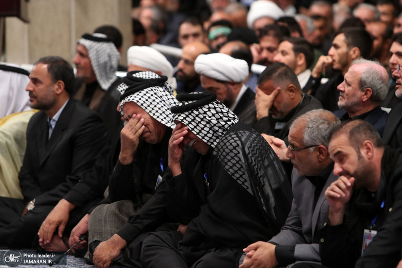 دیدار جمعی از موکب‌داران عراقی با رهبر معظم انقلاب