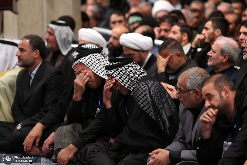 دیدار جمعی از موکب‌داران عراقی با رهبر معظم انقلاب