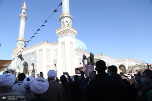 مراسم تشییع آیت الله العظمی صافی گلپایگانی (ره) در قم -1