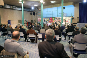 دیدار جمعی از معاونین و سفرای سابق وزارت خارجه‎‎ با سید حسن خمینی