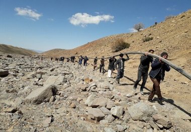 آب آشامیدنی روستای رزداب متصل شد