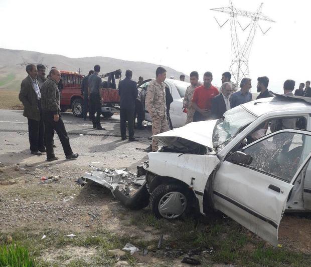 حادثه رانندگی در لرستان یک کشته برجا گذاشت