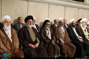 دیدار مسئولان نظام و سفرای کشورهای اسلامی با رهبر معظم انقلاب