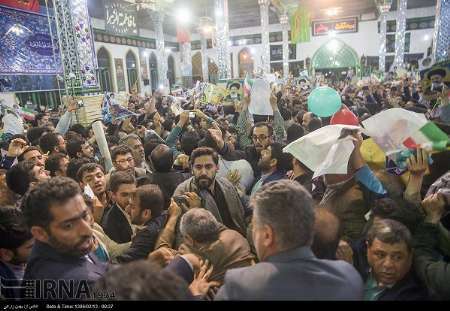 حاشیه های سخنرانی حجت الاسلام رییسی در کرمانشاه