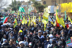 راهپیمایی باشکوه 22 بهمن در قم