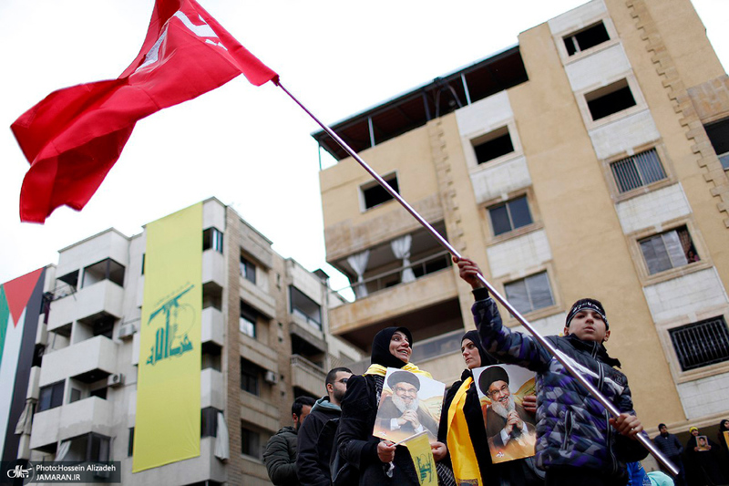 تصاویر اختصاصی جماران از حال و هوای بیروت یک روز مانده به تشییع شهید سید حسن نصرالله (ره)